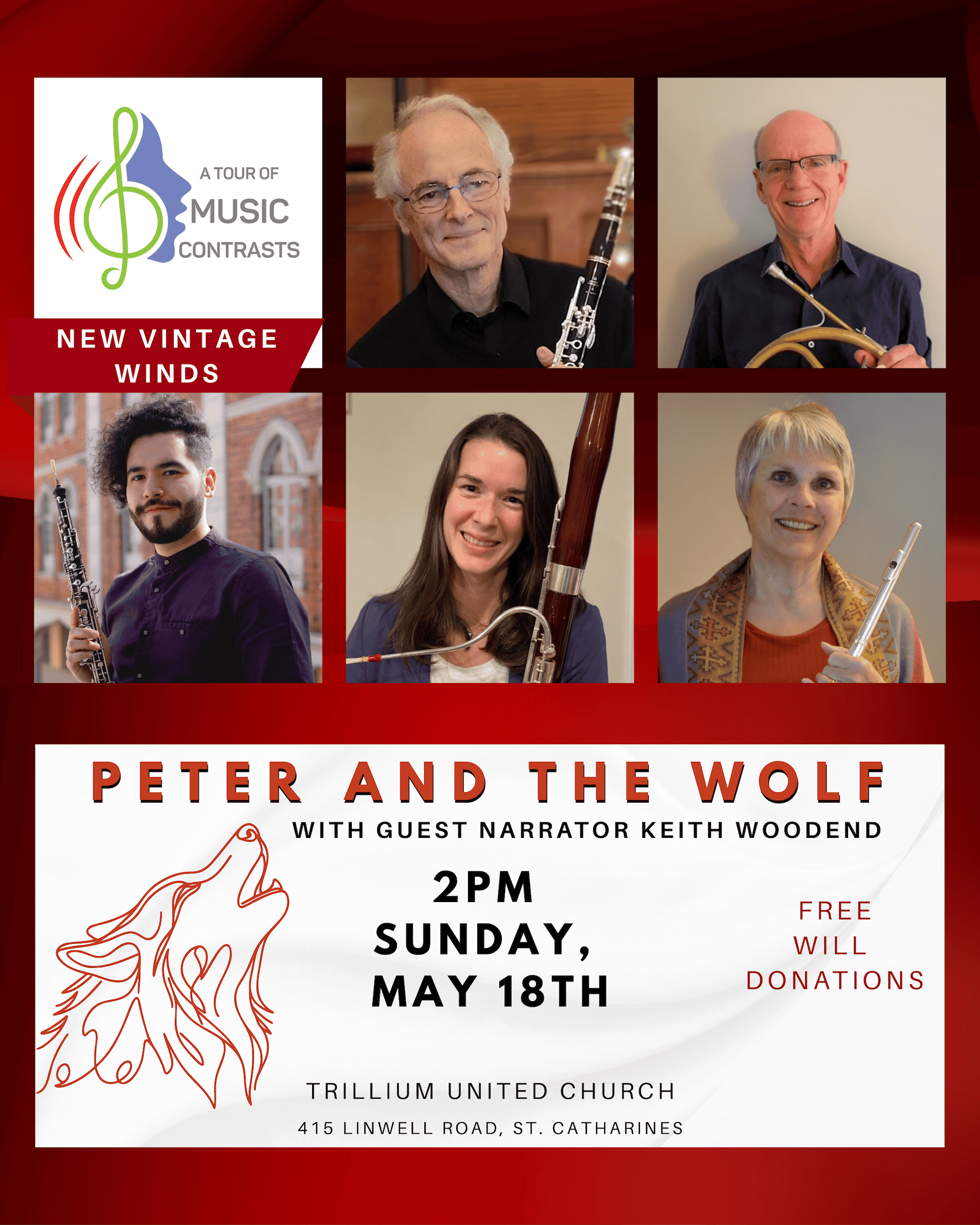 Concert: New Vintage Wind Quintet Ensemble (S)