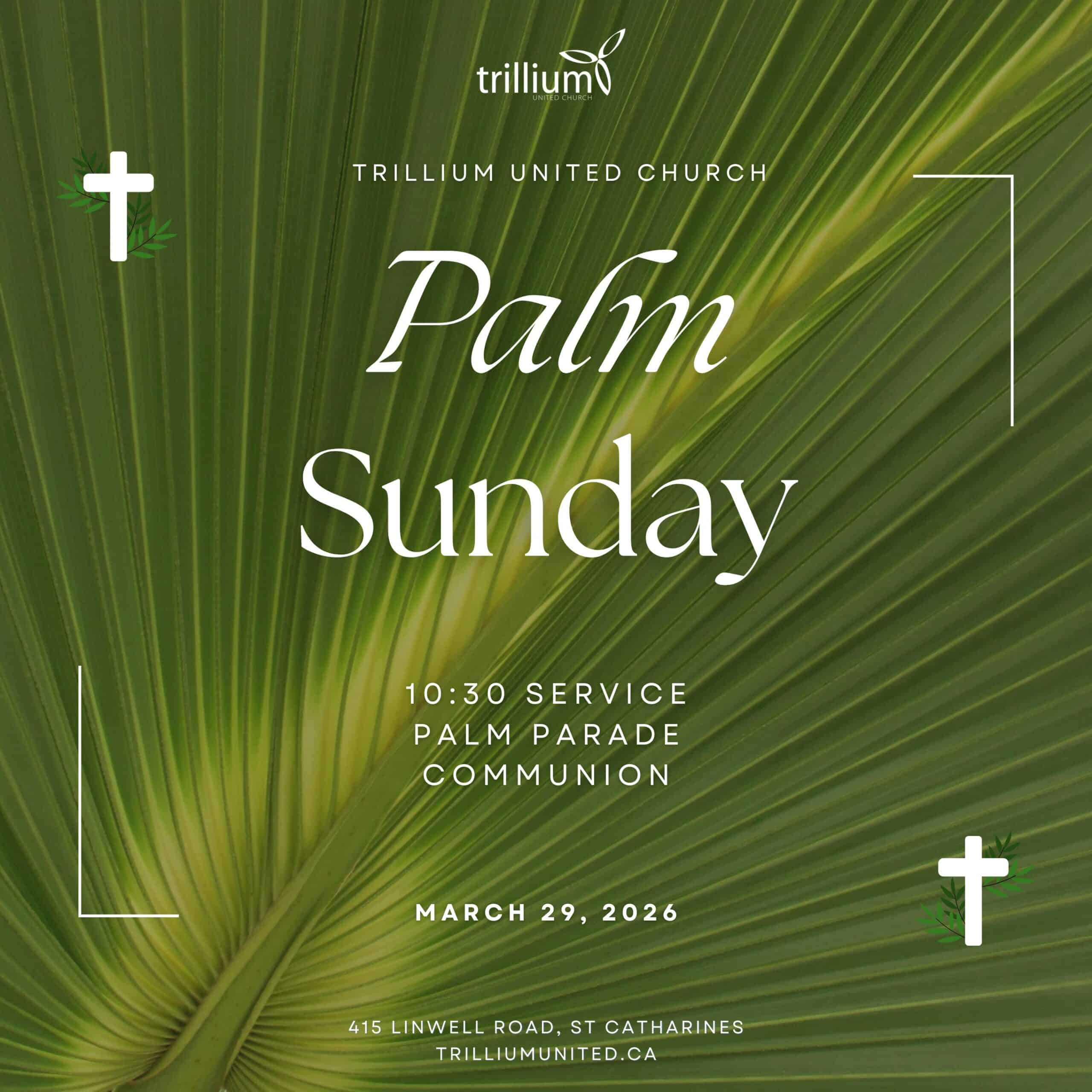 Palm Sunday Service