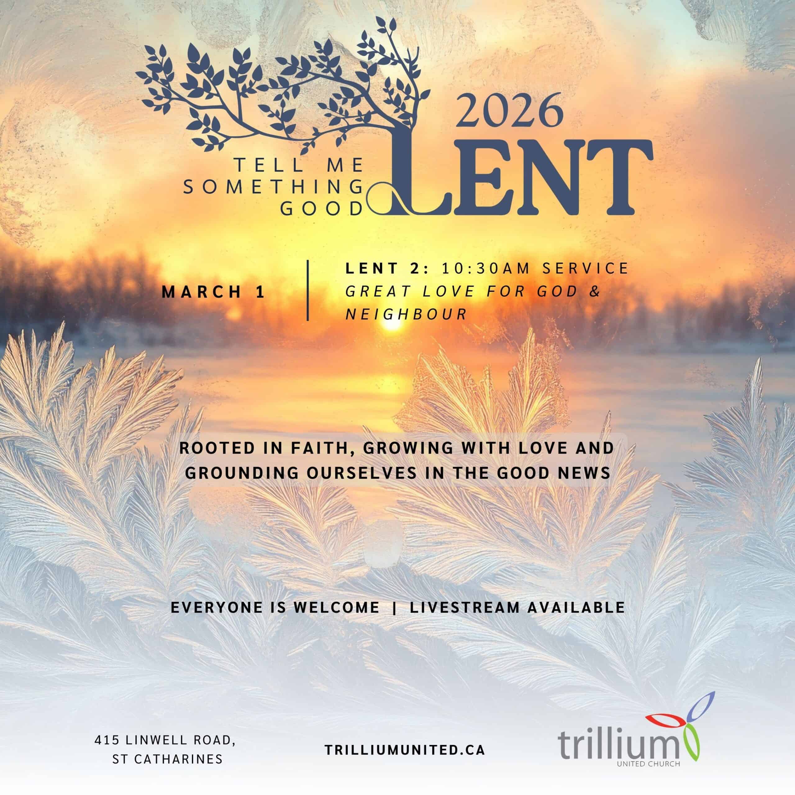 Lent 2: Sunday Service