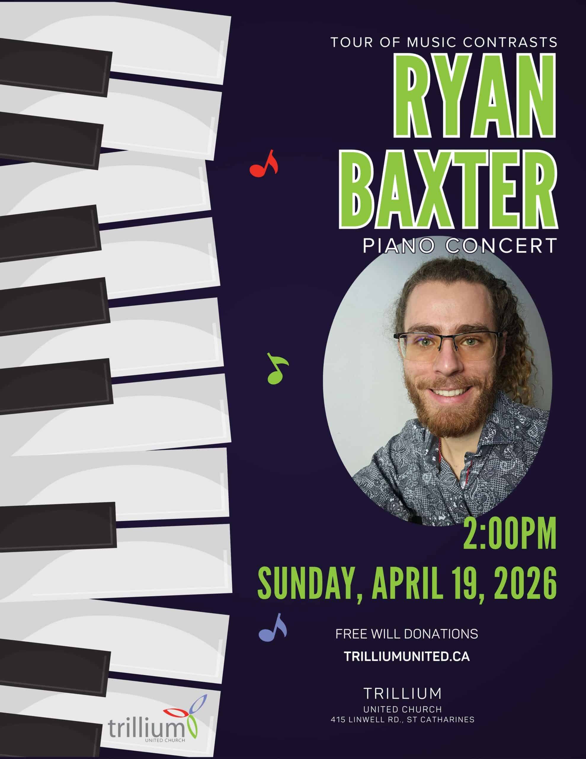 Piano Concert: Ryan Baxter