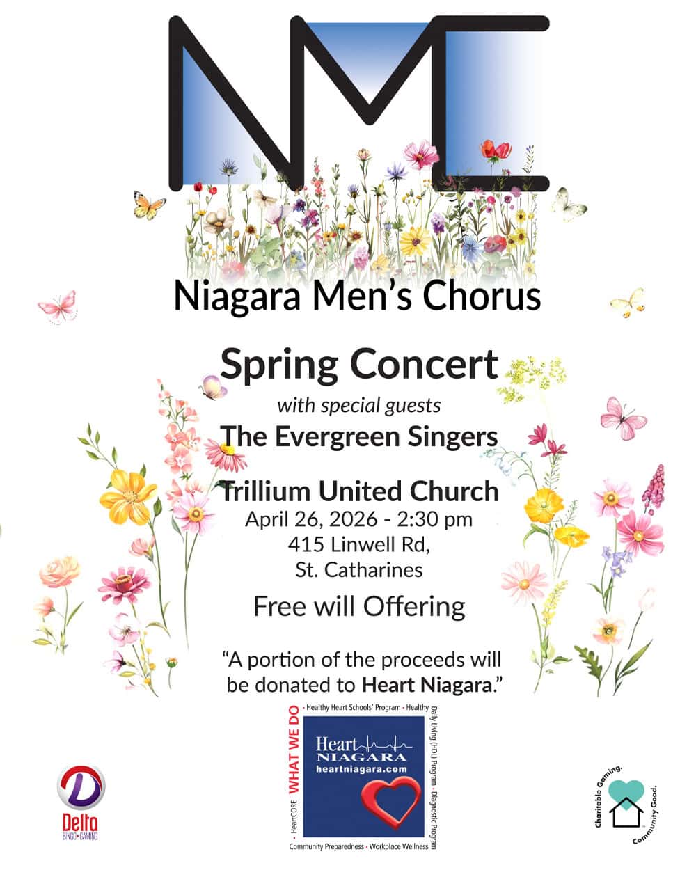 Spring Concert: Niagara Men's Chorus