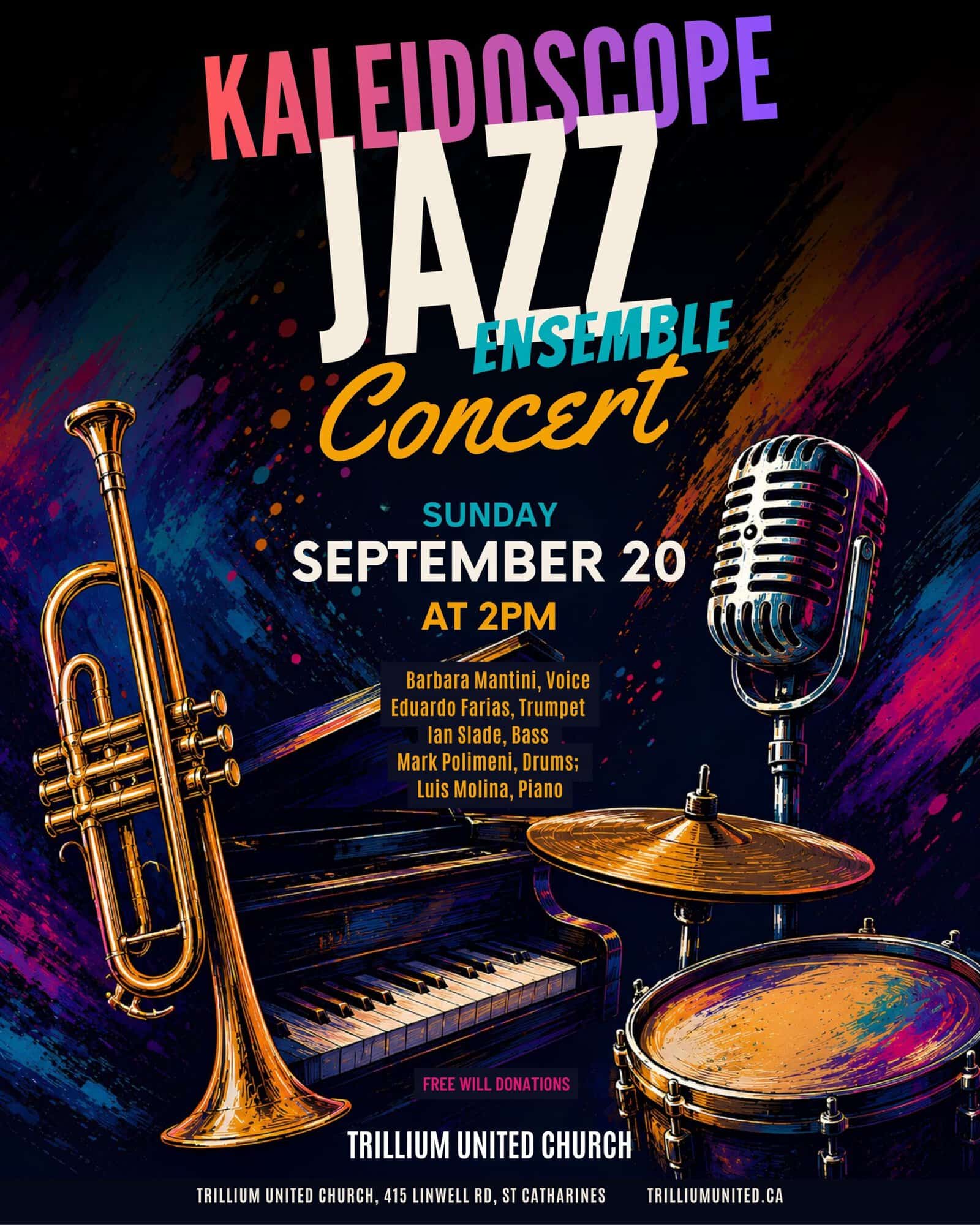 Kaleidoscope Jazz Ensemble Concert