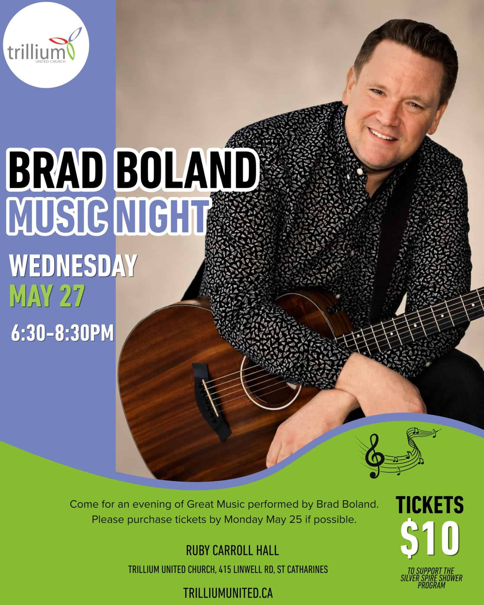Brad Boland Music Night