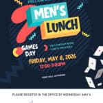 Men's Lunch & Games Day