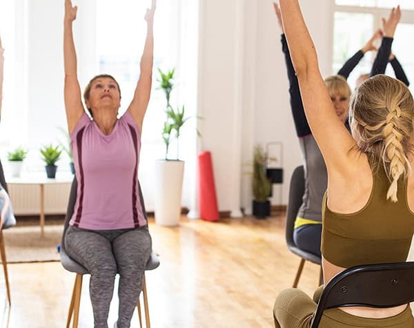 chair yoga - 2