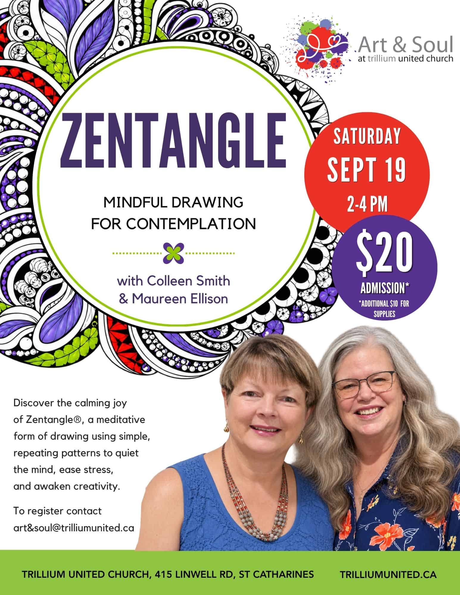 Zentangle: Art & Soul Workshop