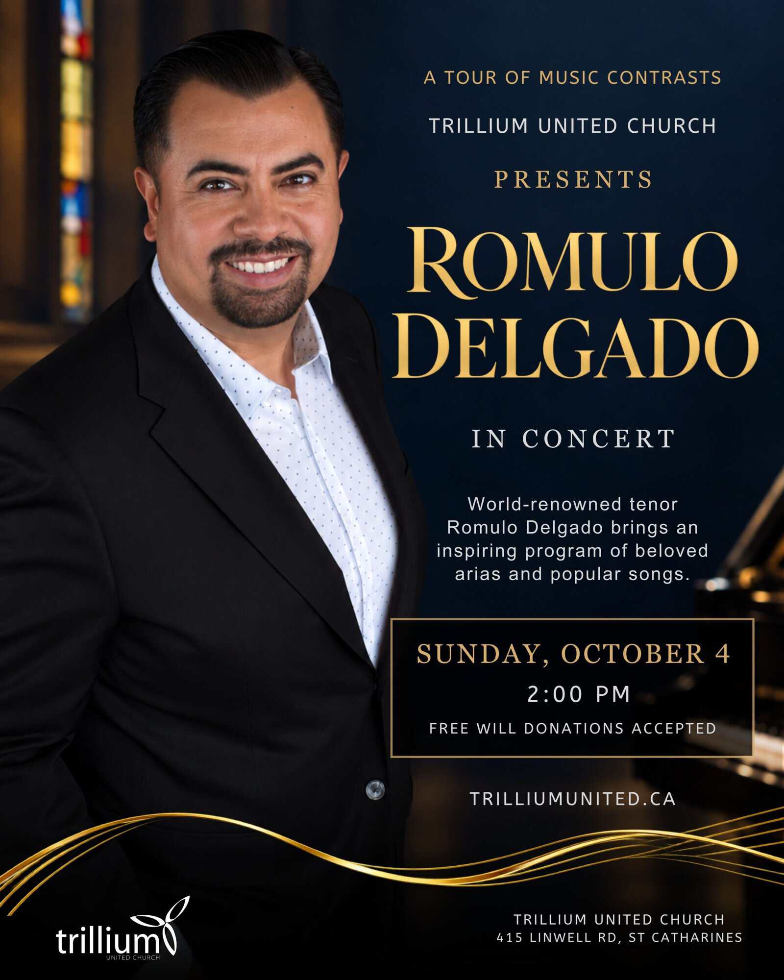 Romulo Delgado in concert
